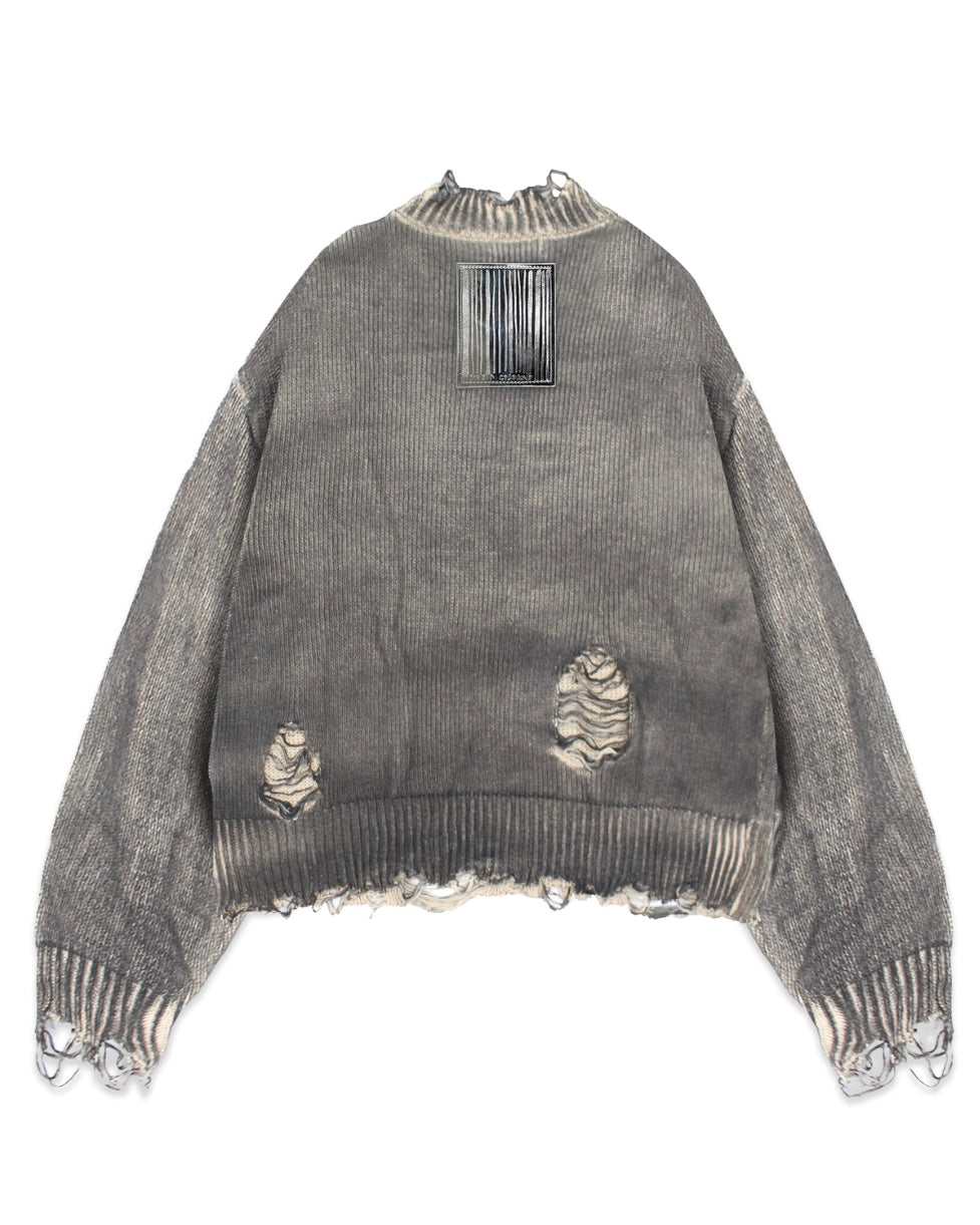 Damage Silver Tag Knit