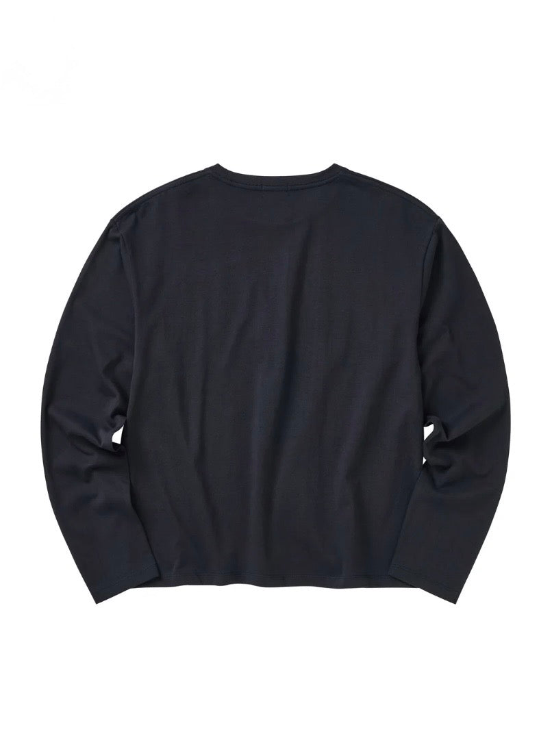 LR STANDARD LONG SLEEVE T-SHIRT / NAVY