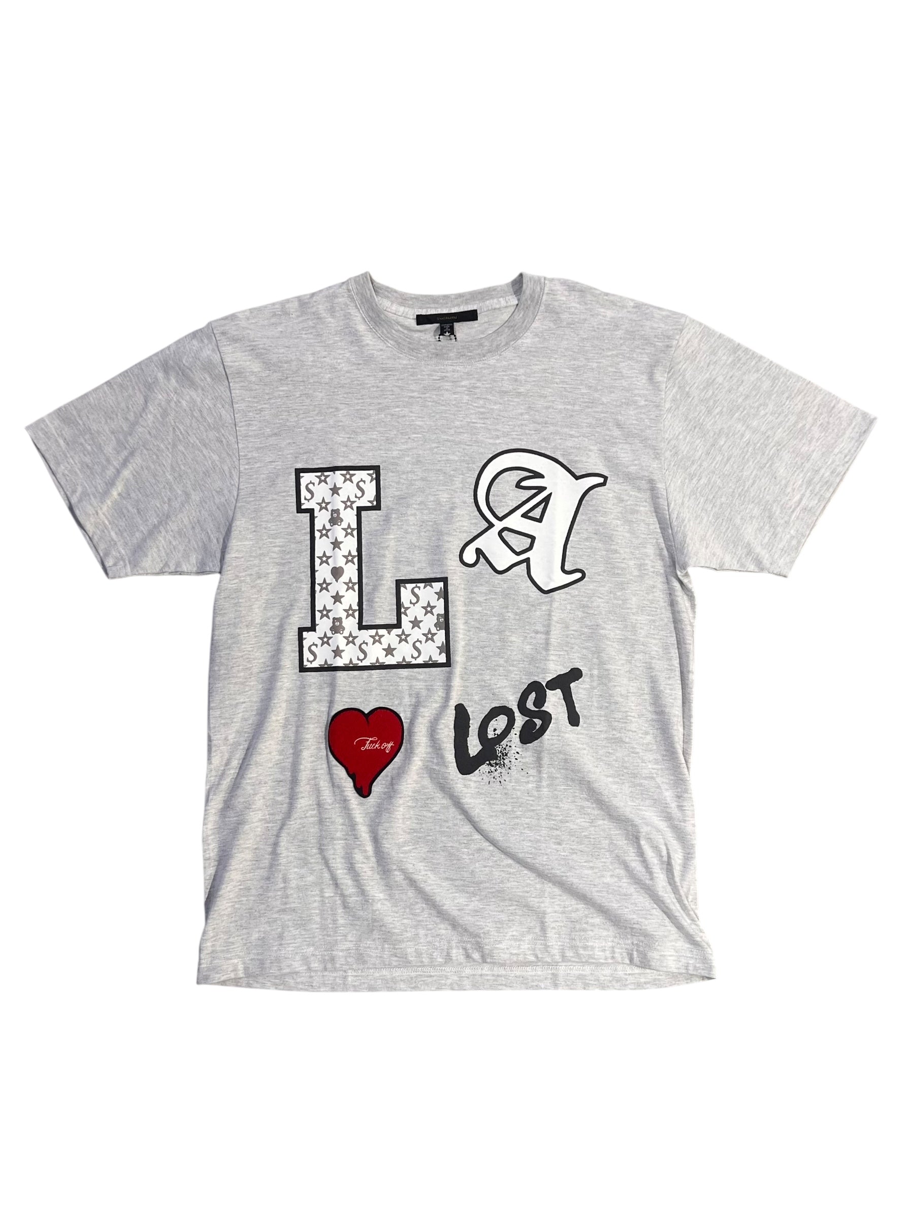 .LAフォームプリント Tシャツ