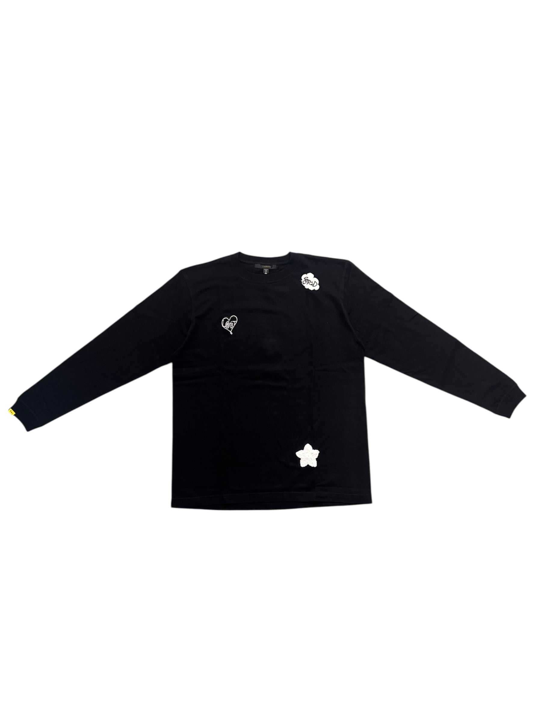TCパイル サガラワッペンパッチワーク ロングスリーブ TｰSHIRT