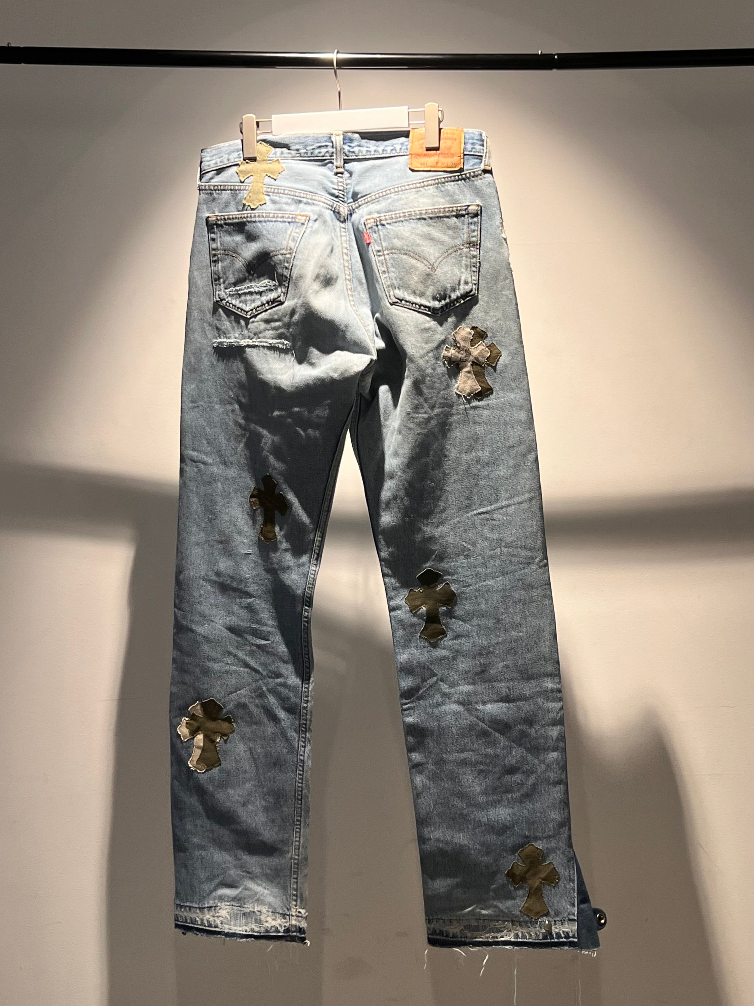 REMAKE CROS PATCH 2WAY DENIM