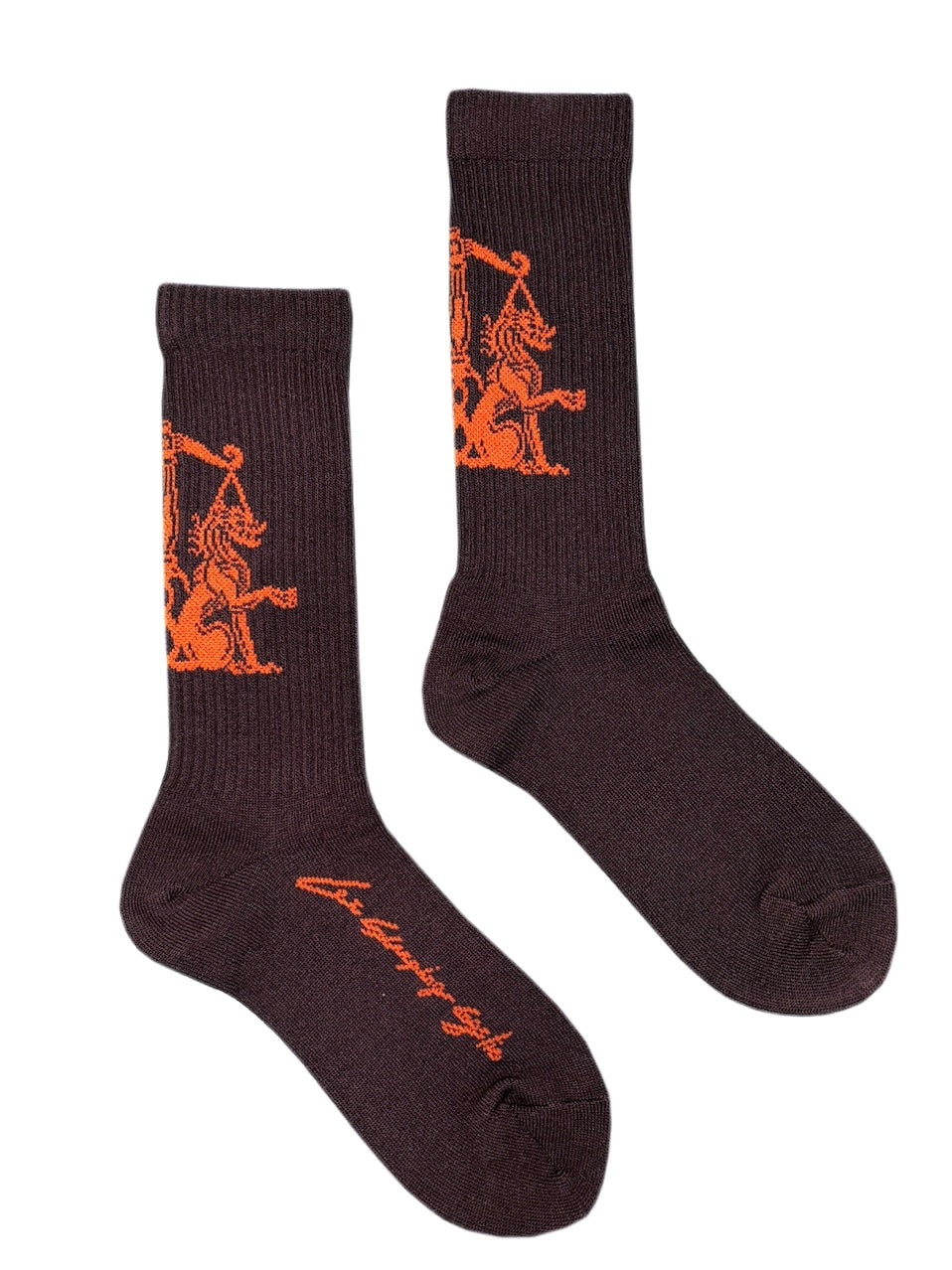 BALANCE SOCKS / BROWN