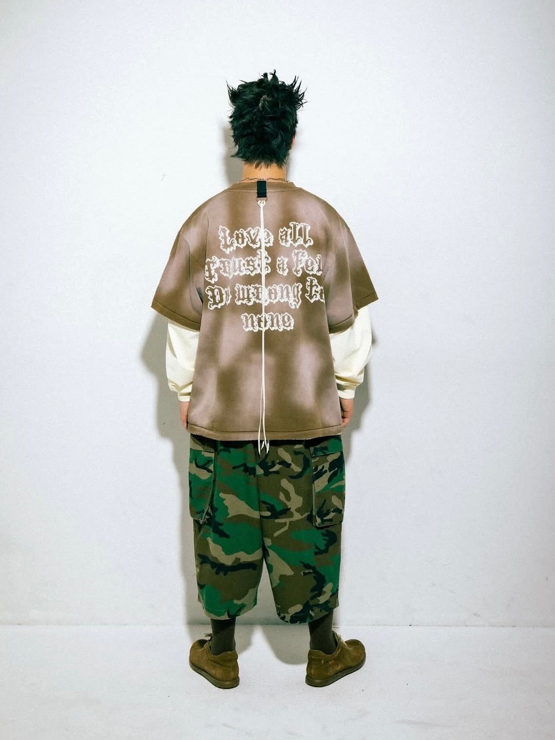 Our Message Tee(BROWN)