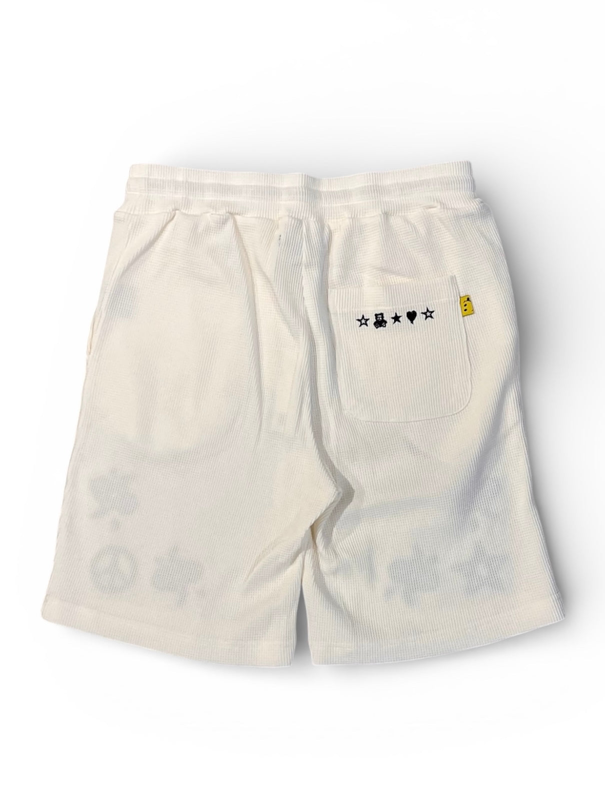 ヘビーウエイトコットンワッフルペイズリーサガラショートパンツ