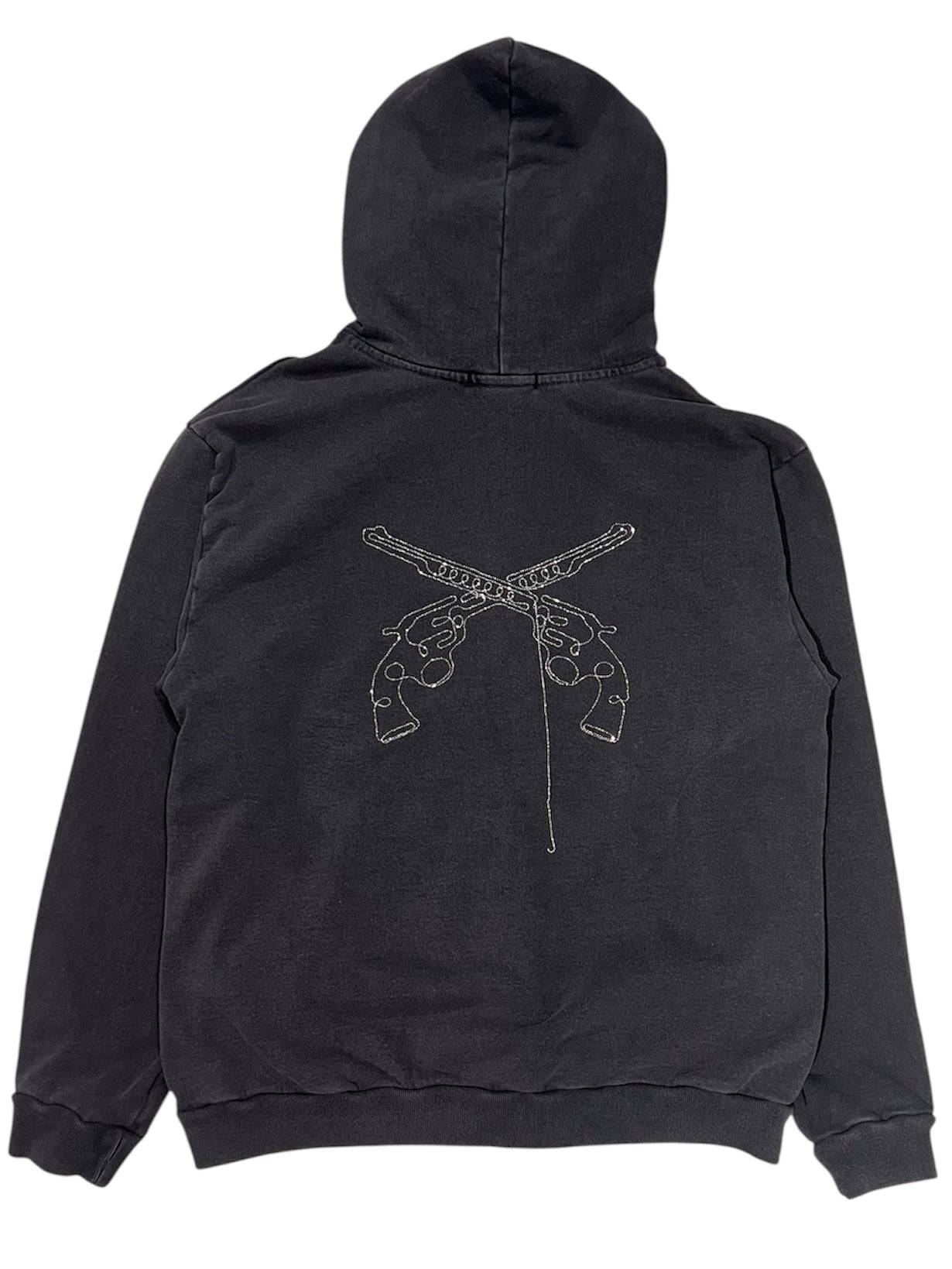 CROSSSGUN CHAIN EMBROIDERY HOODIE
