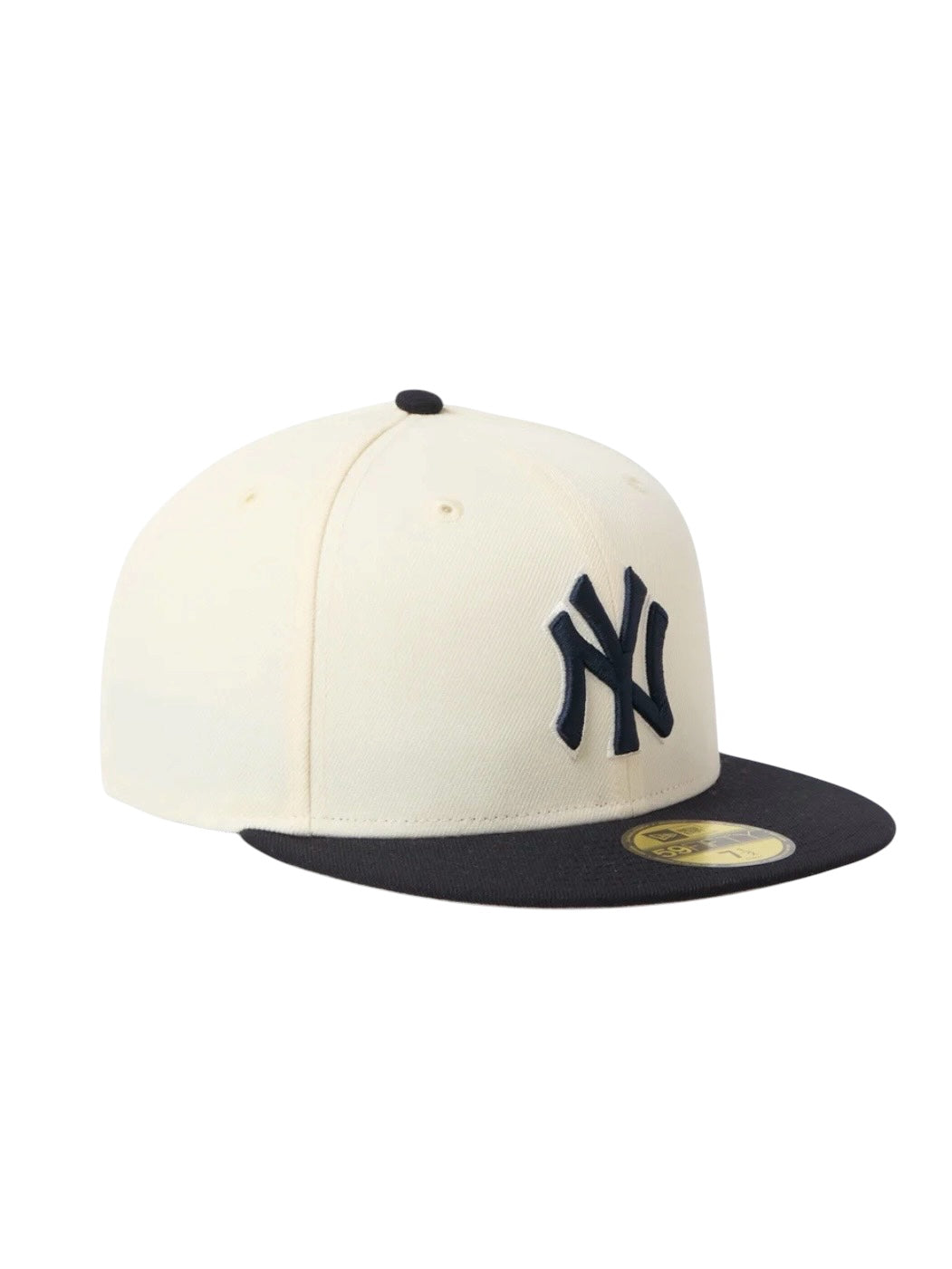 59FIFTY MLB 2-Tone ニューヨーク・ヤンキースクロームホワイト/ネイビー