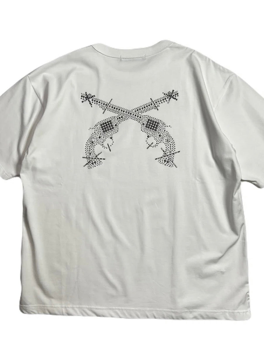 CROSSGUN METAL T-SHIRT