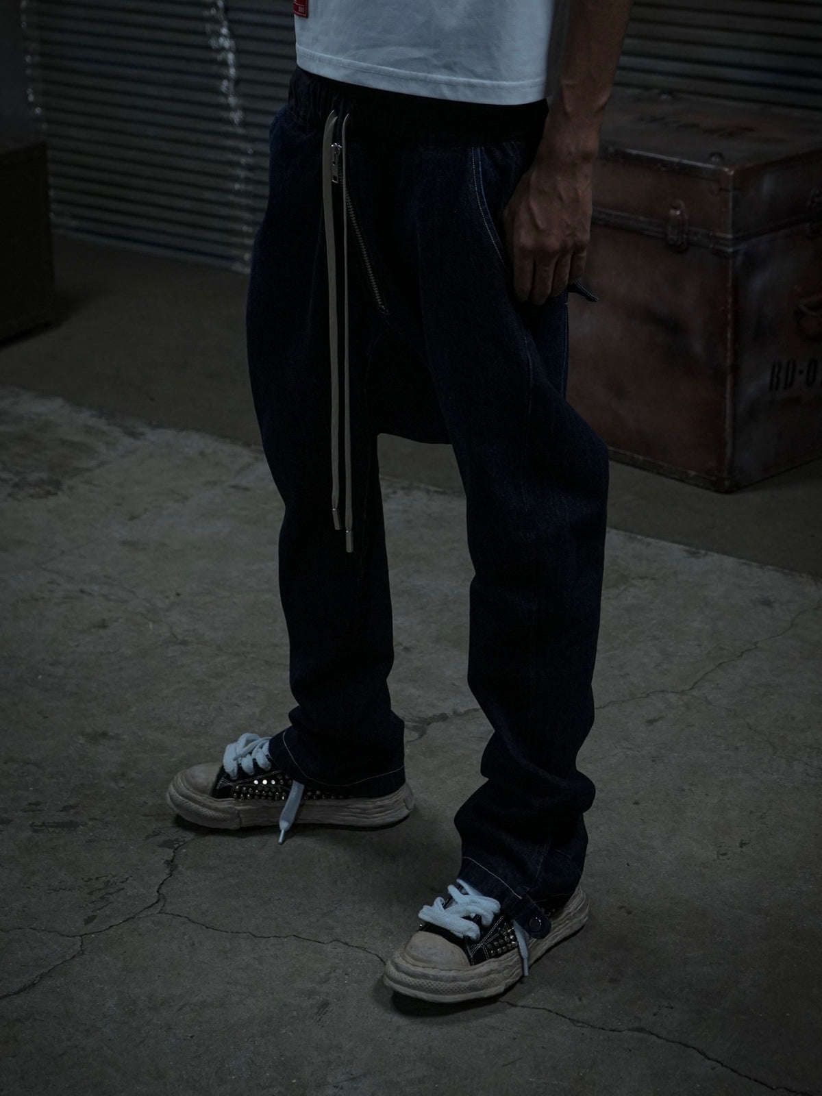WASH DENIM PANTS FROGMAN 1YEAR