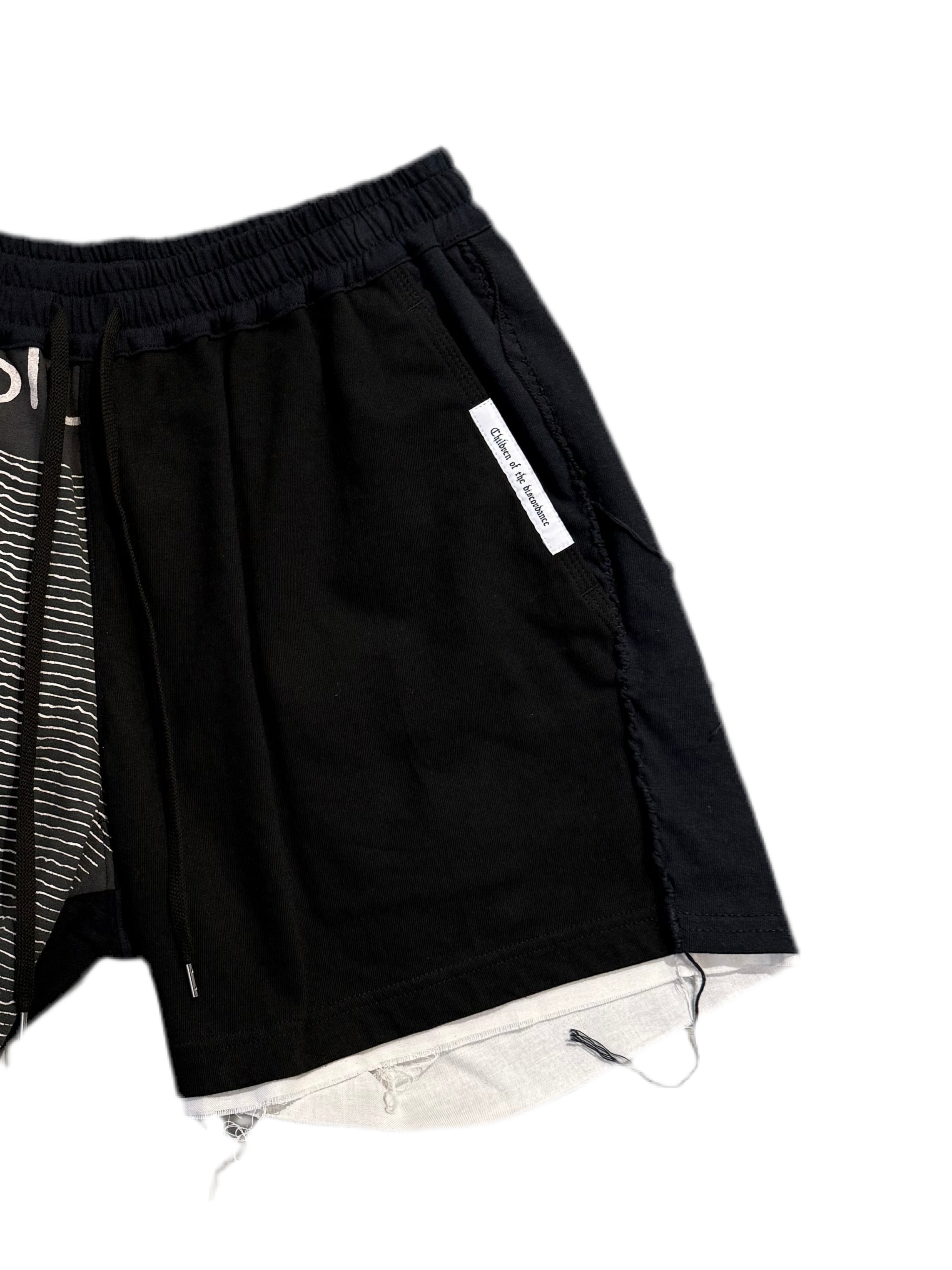VINTAGE TEE PATCHWORK SHORT PANTS