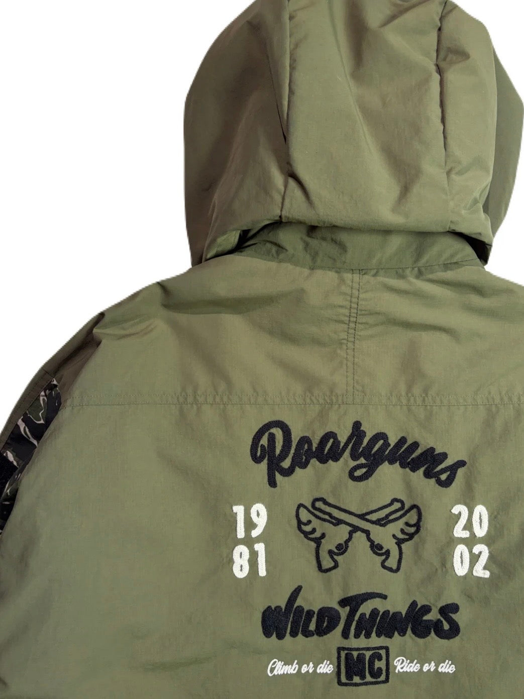 roarguns×WIDE THINGS SHORT MONSTER PARKA(KHAKI)