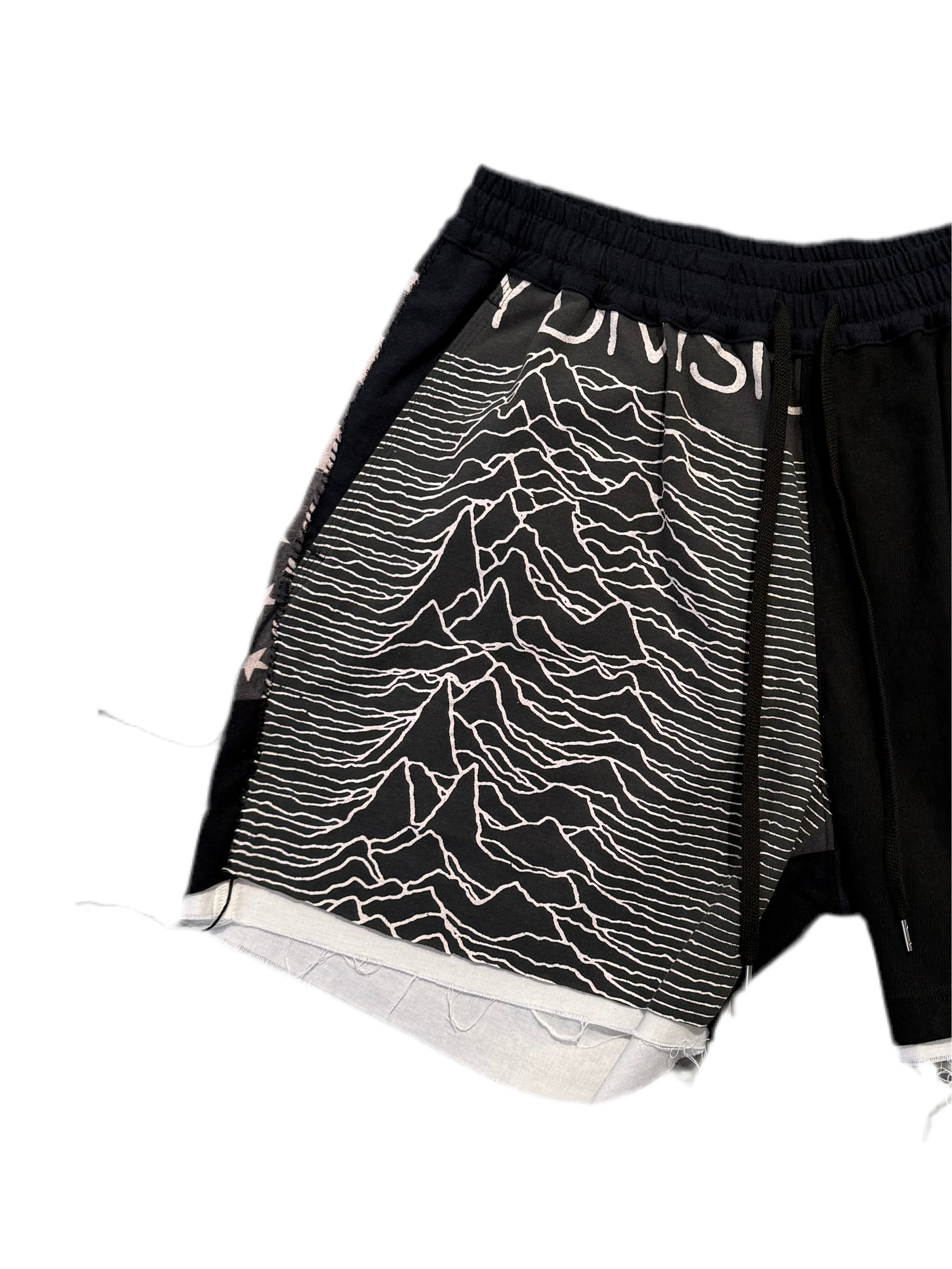 VINTAGE TEE PATCHWORK SHORT PANTS