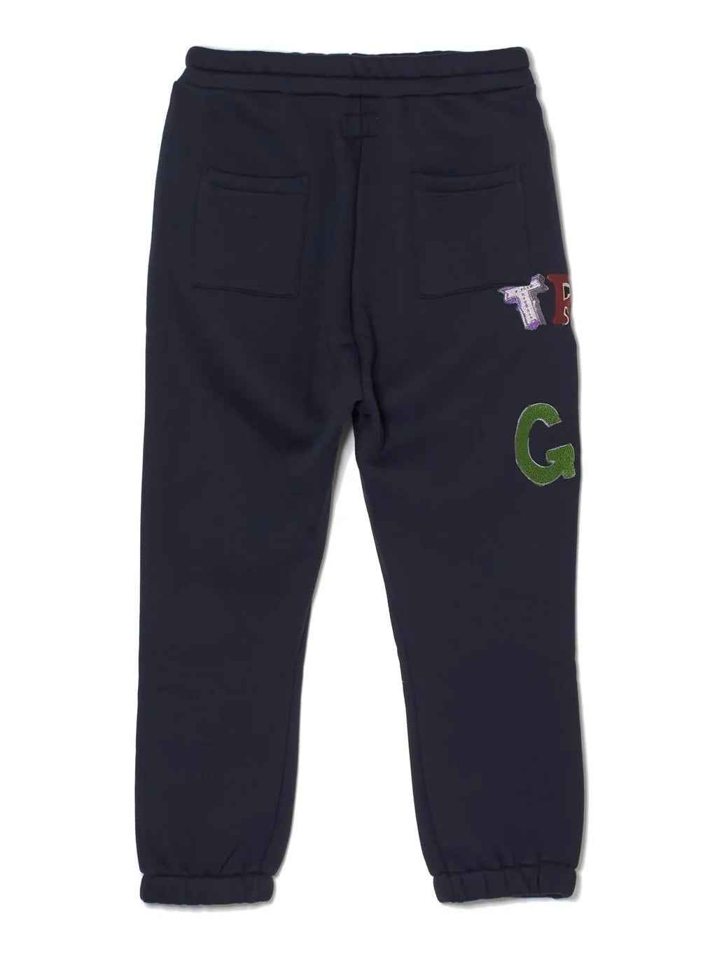 TRUST IN GOD EMBROIDERY SWEAT PANTS/NAVY