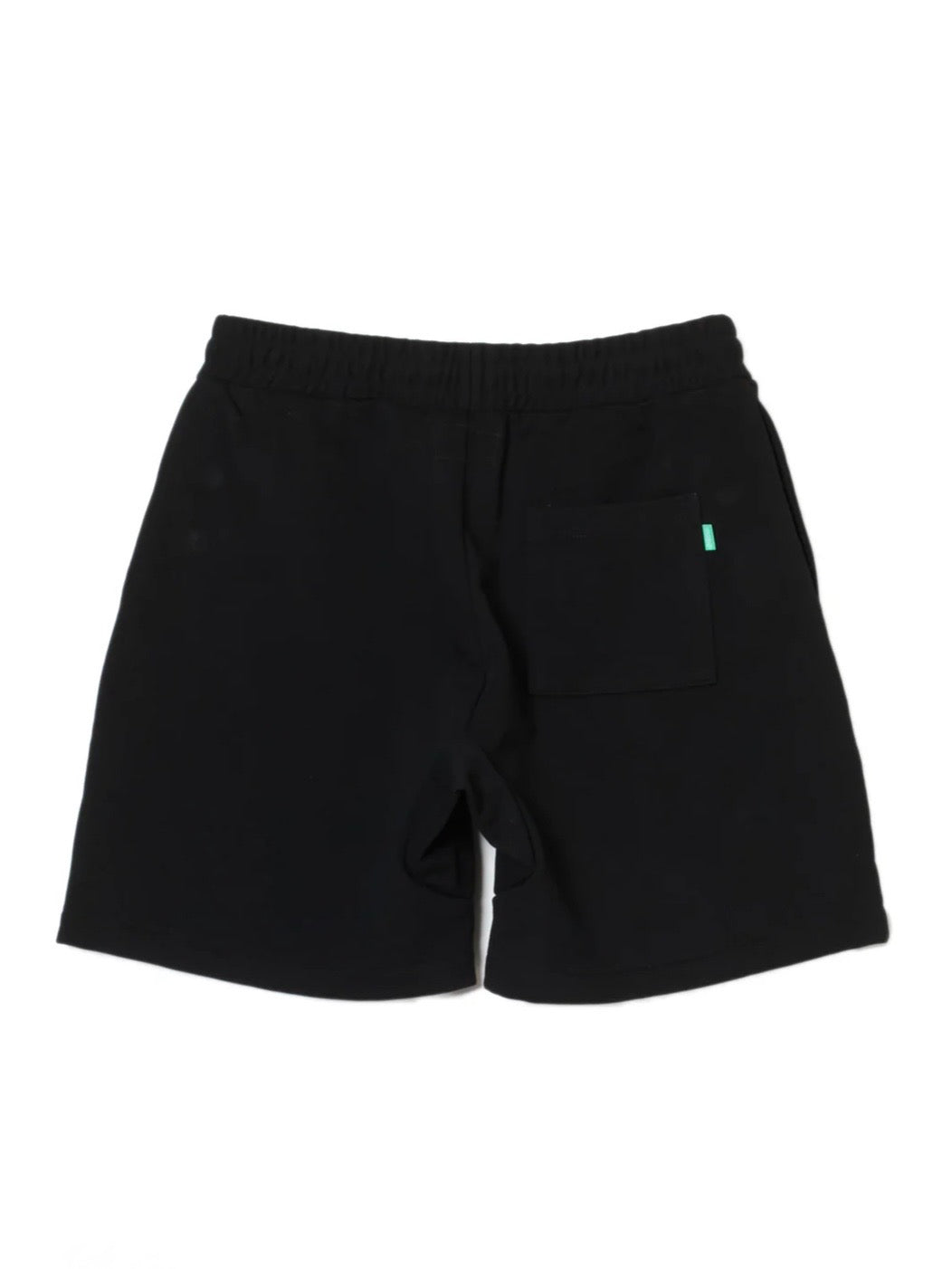 SPEECH BUBBLE GARMENT DYE EMBROIDERY SWEAT SHORTS