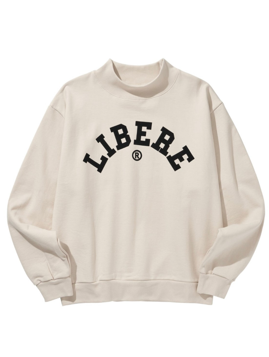 IVY MOCKNECK SWEAT/アイビーデザインモックネックスウェット ビッグシルエットトレーナー
