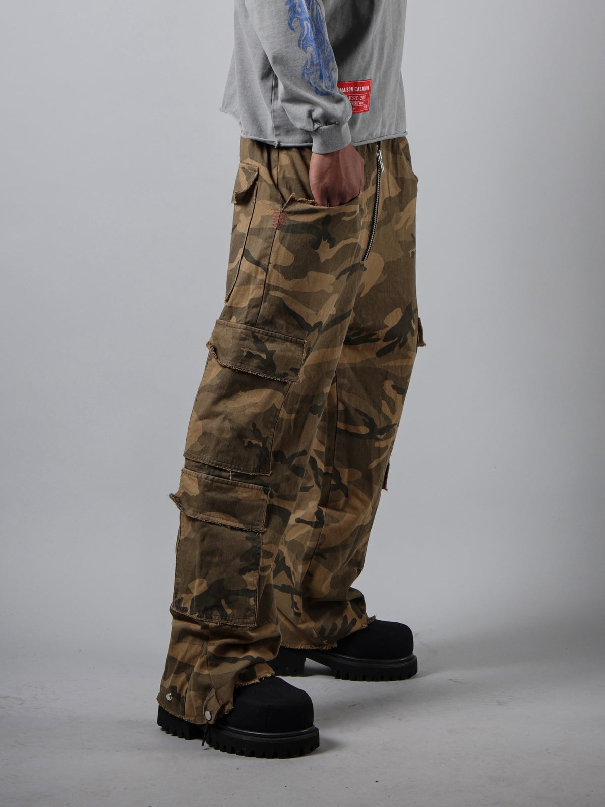 DIABLO Cargo Pants(Khaki)