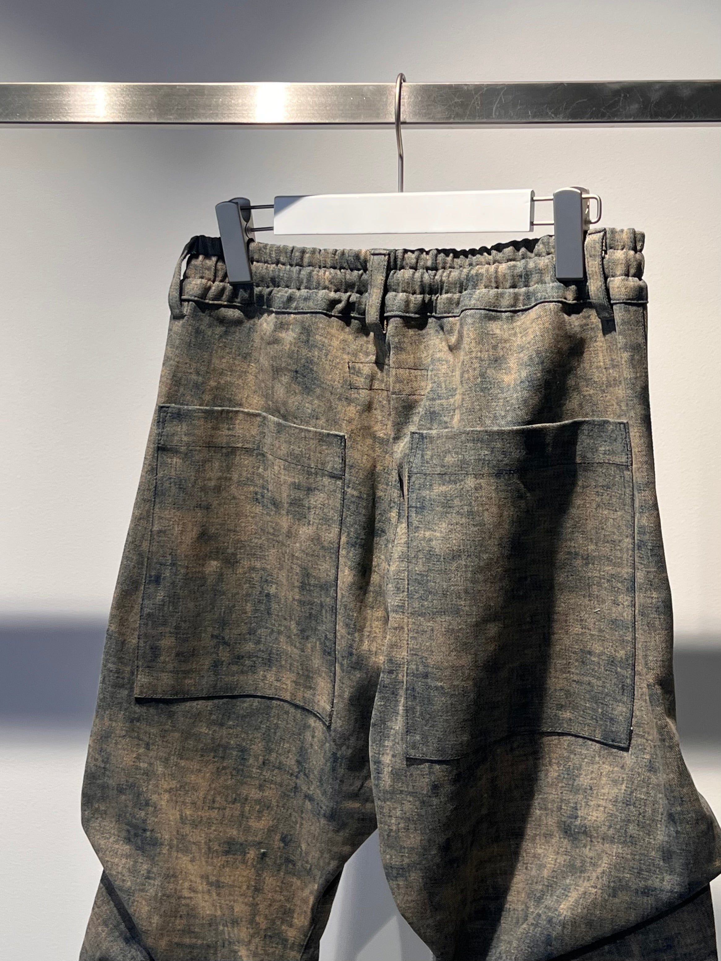 TUCK BOOTS CUT PT(STEEL BLUE)