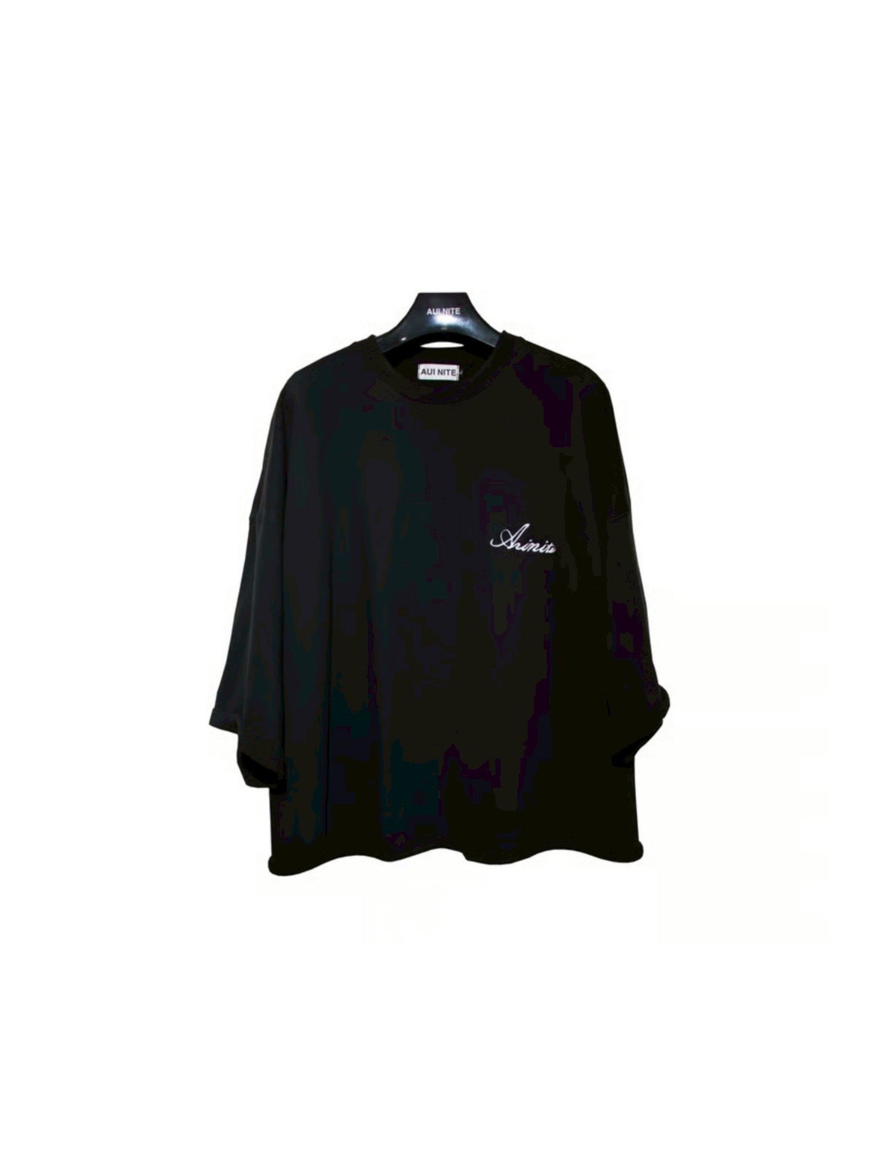 AUINITE/cutoff embroidery logo sweat