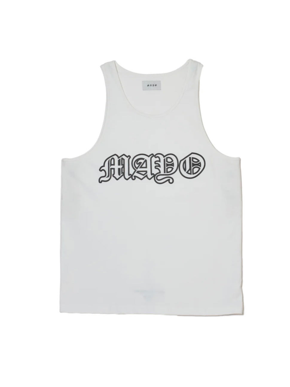 MAYO LOGO PRINT & EMBROIDERY TANK TOP