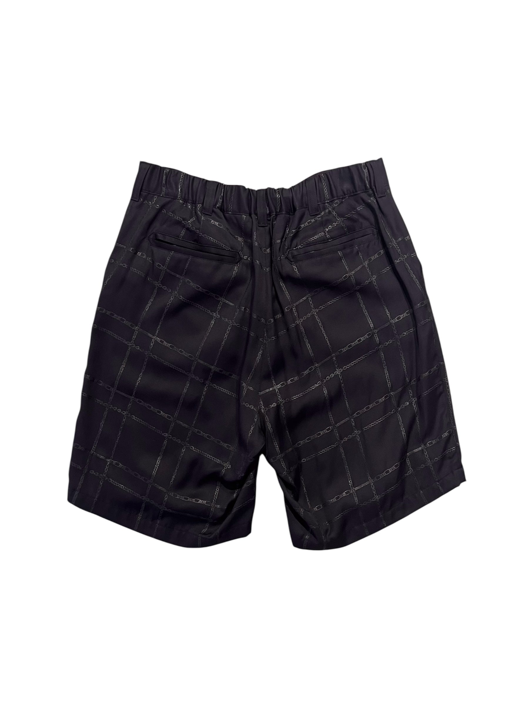 CHAIN CHECK SHORTS