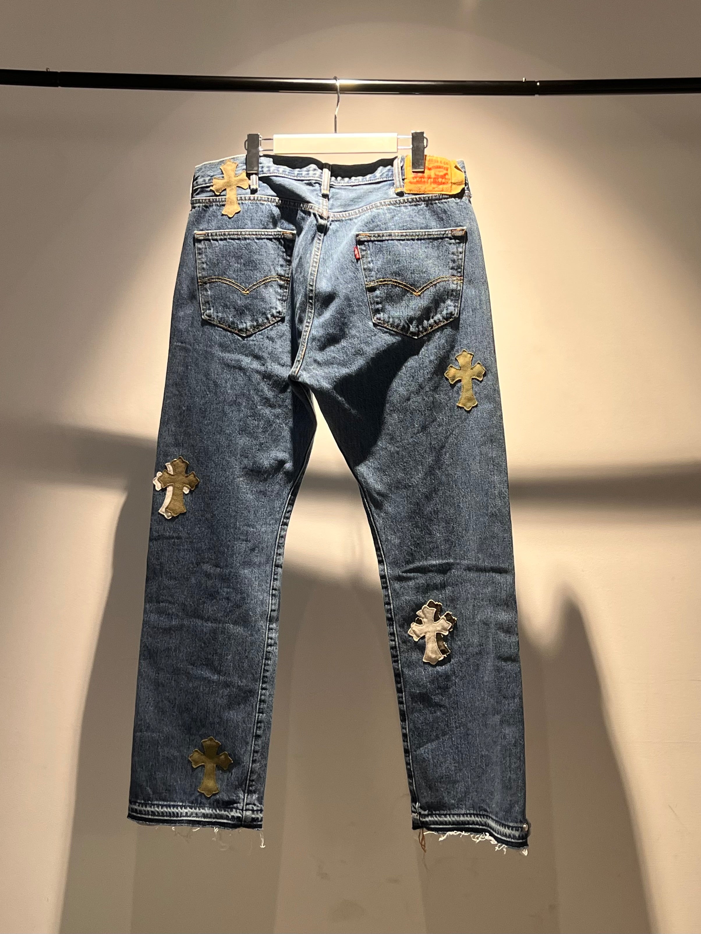 REMAKE CROS PATCH 2WAY DENIM