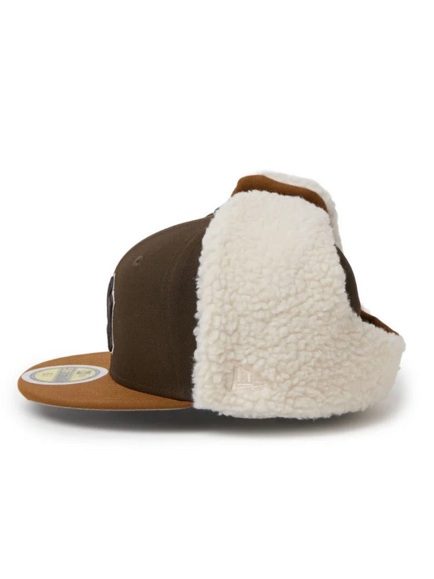 キッズ Kid's 59FIFTY Dog Ear ドッグイヤー ニューヨーク・ヤンキース ウォルナット/トーステッドピーナッツ