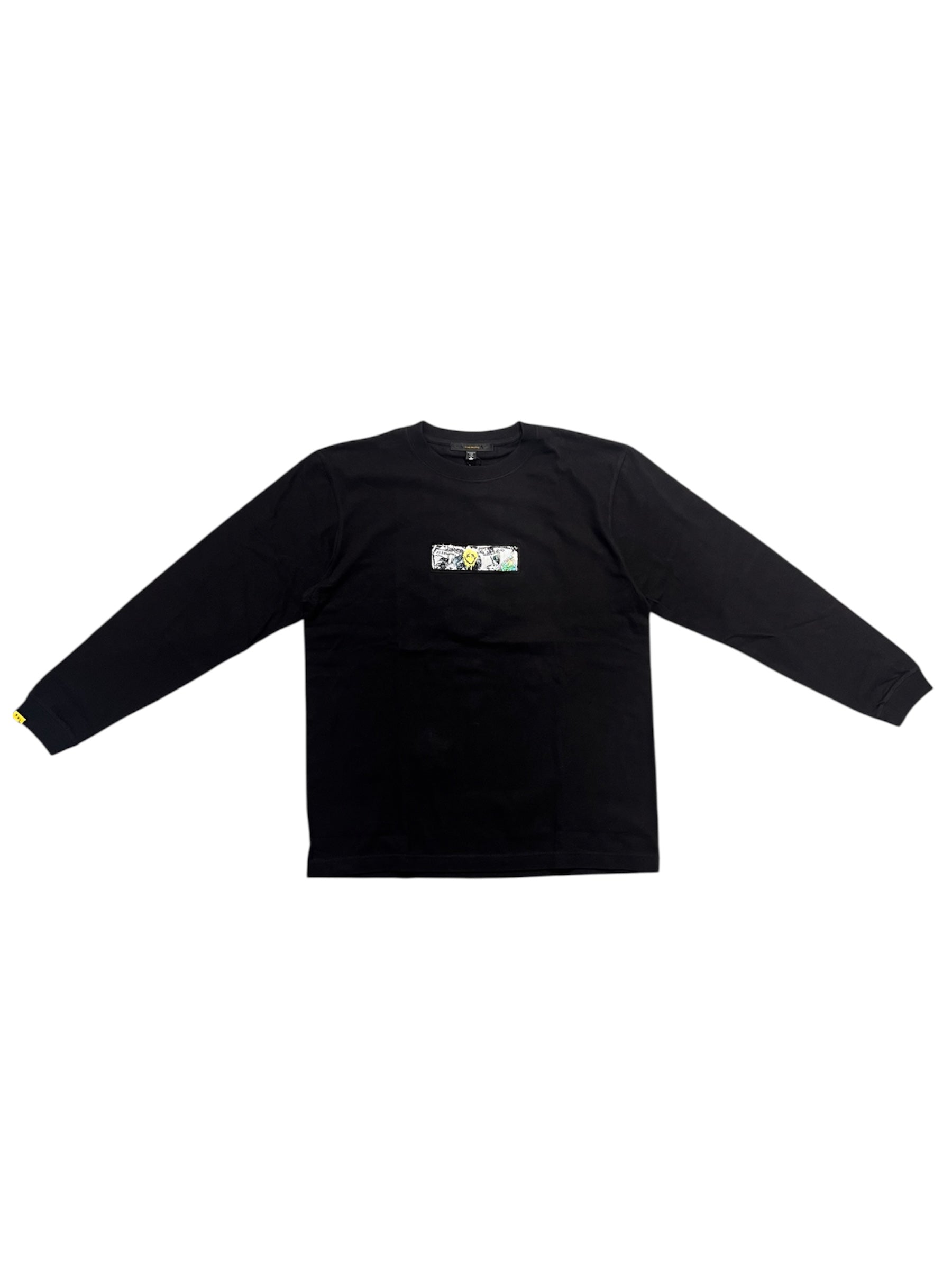 TCパイル スマイリーシークイン ロングスリーブ TｰSHIRT