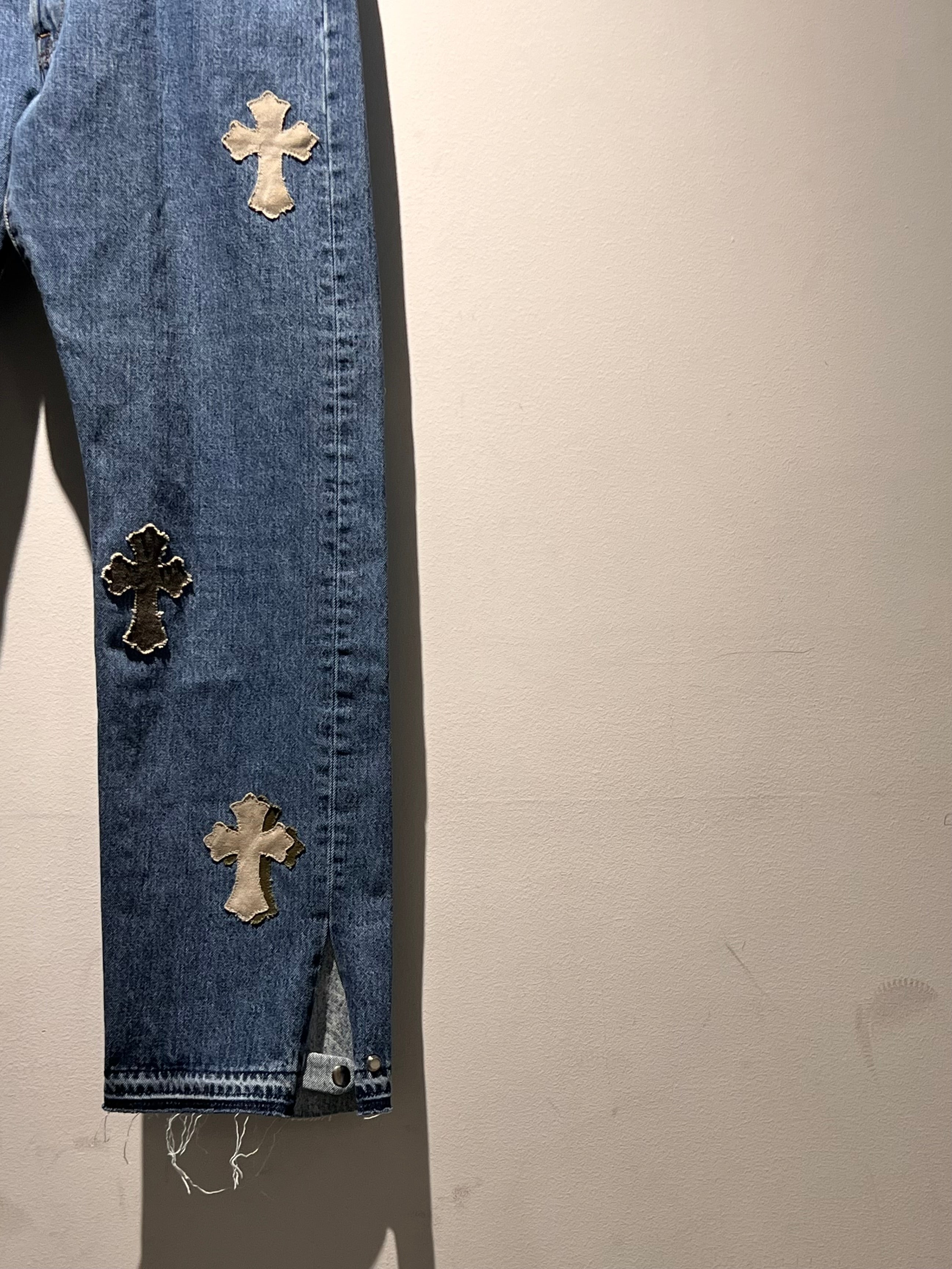 REMAKE CROS PATCH 2WAY DENIM