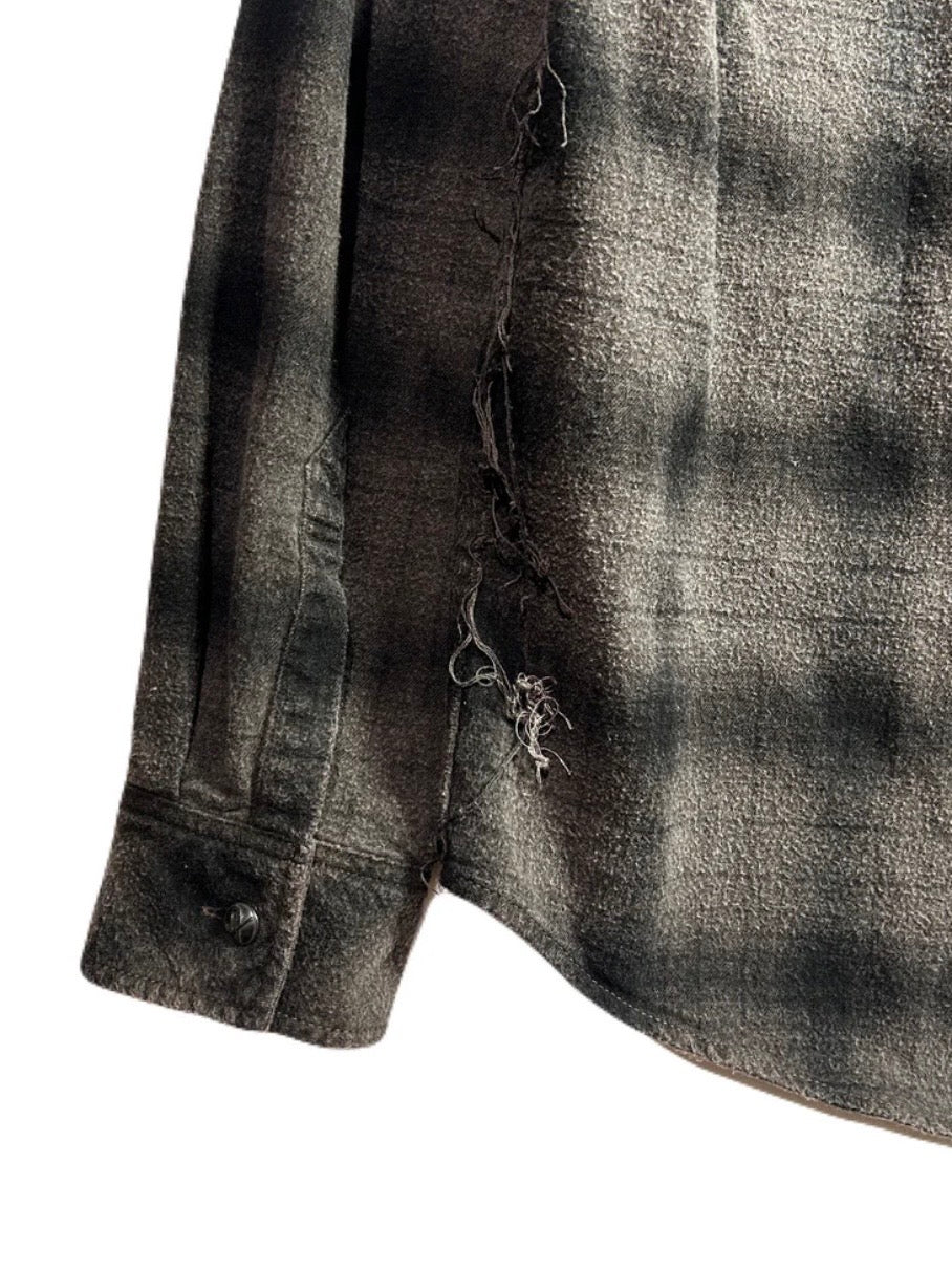 SHGGY CHECK SHIRT METAL