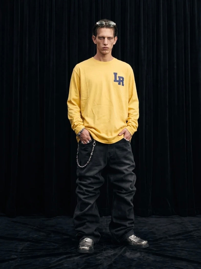 LR STANDARD LONG SLEEVE T-SHIRT / YELLOW