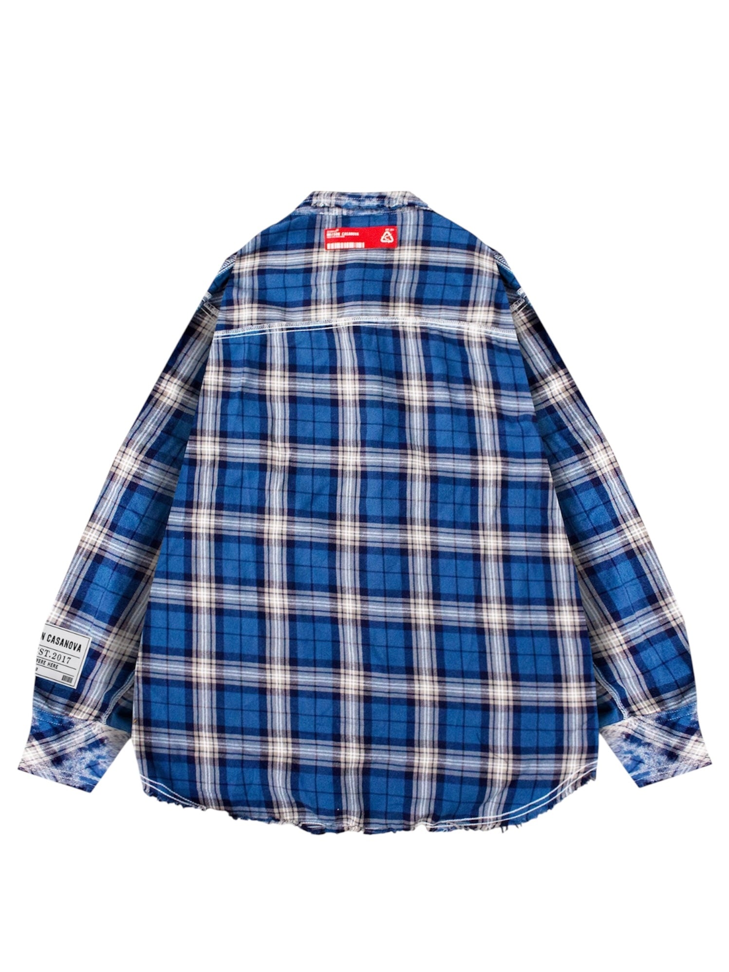 Bleached Reversible Check Shirts