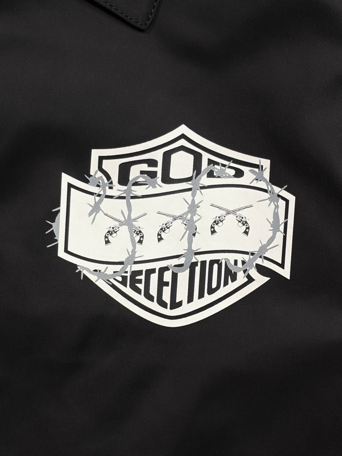 SQUARE LOGO COACH JACKET