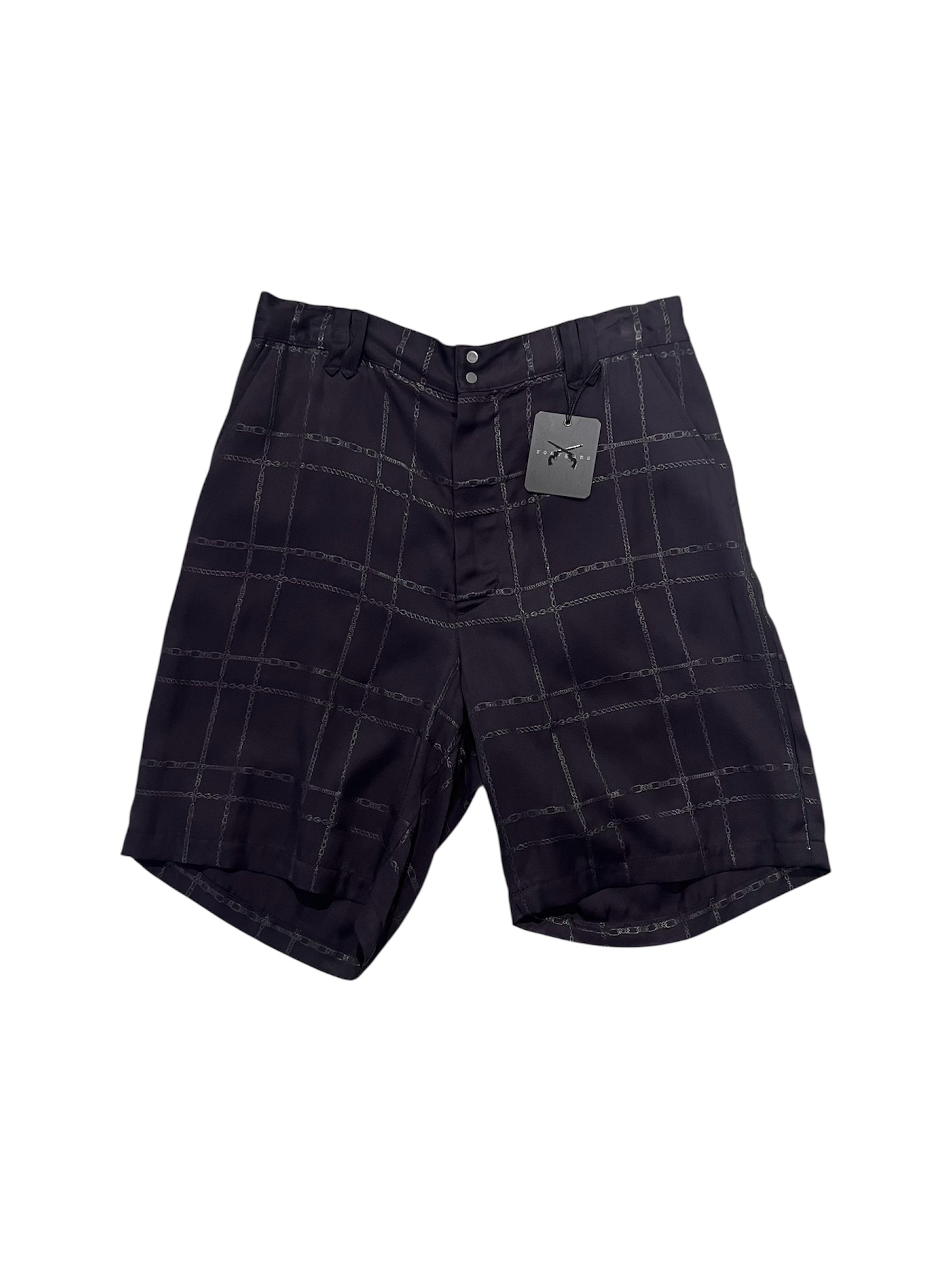 CHAIN CHECK SHORTS
