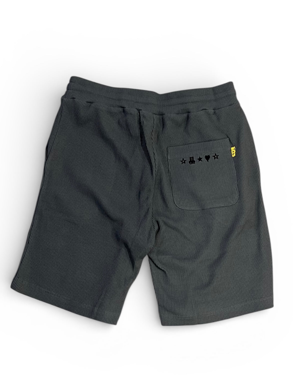 ヘビーウエイトコットンワッフルペイズリーサガラショートパンツ