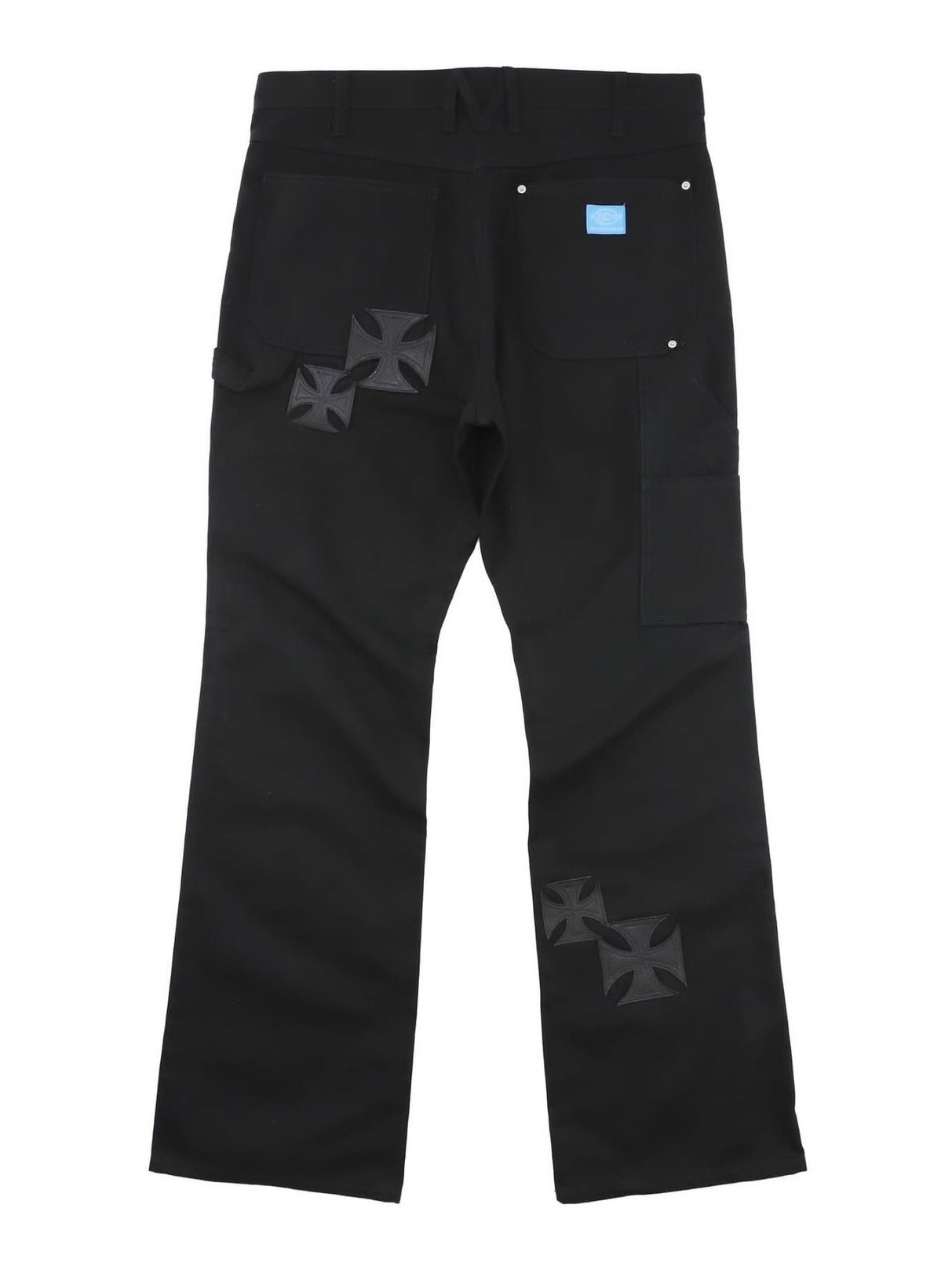MINDSEEKER×Dickies Iron Cross Patch Flare Pants