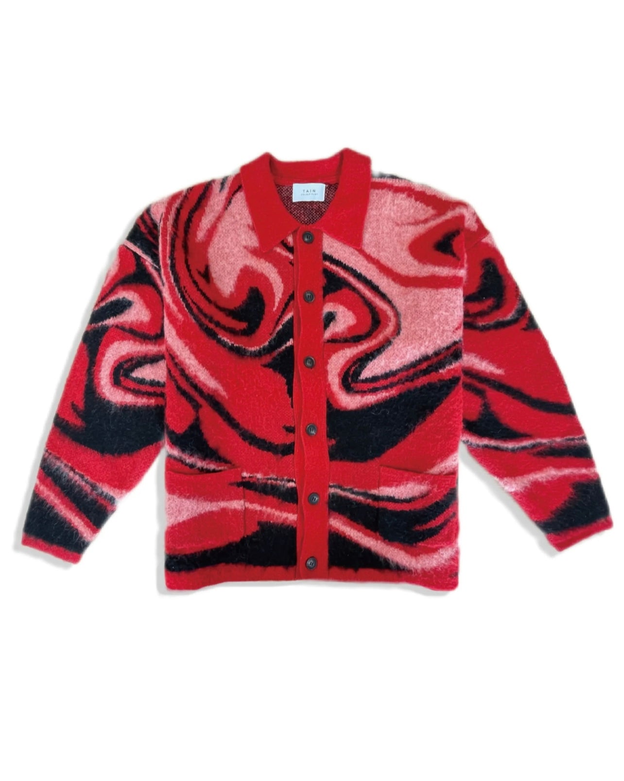ENTERPRISE MARBLE KNIT CARDIGAN