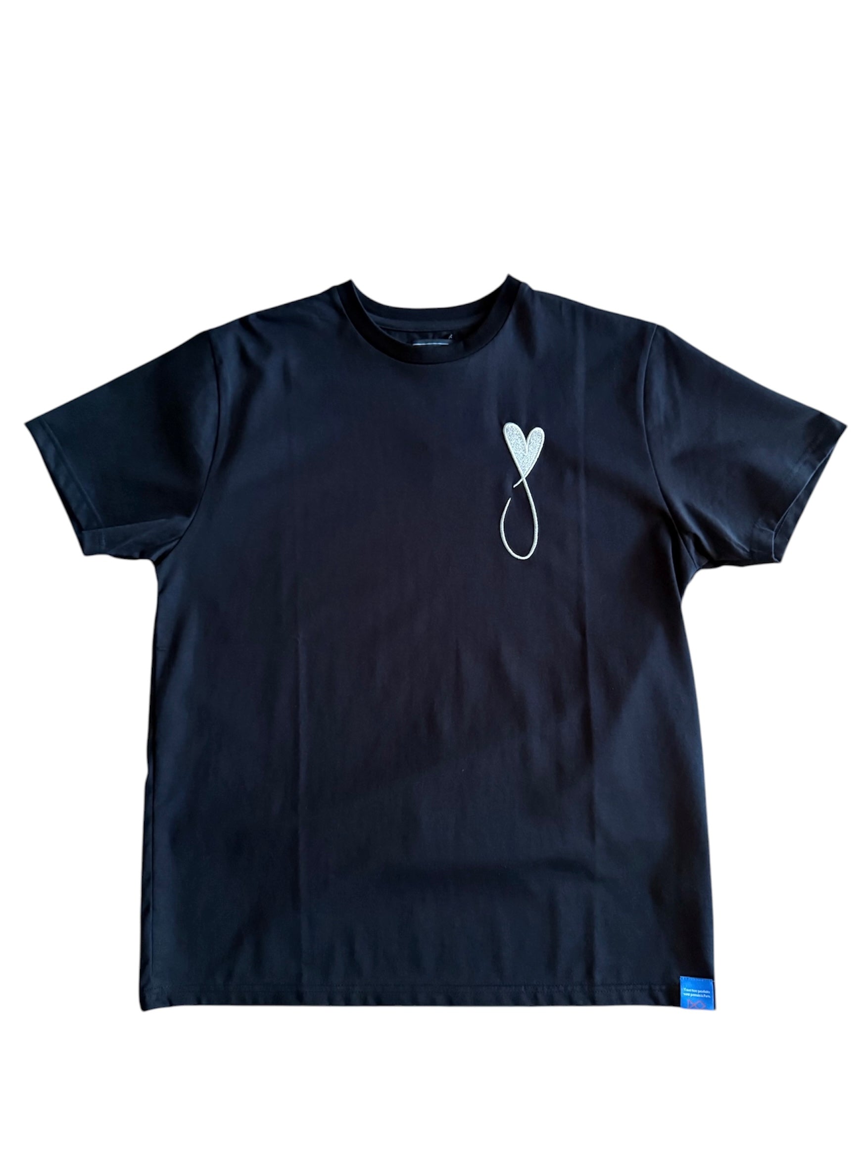 Tiphanie Big Logo T-shirt/Silver