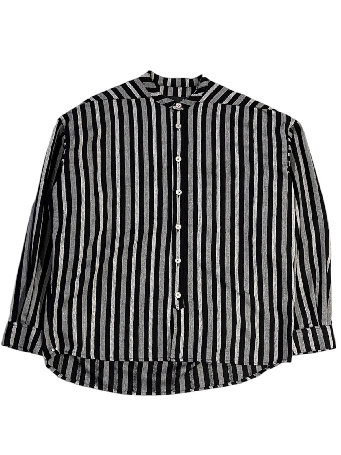 STRIPES SHIRTS(BLACK x LIGHT GREY)