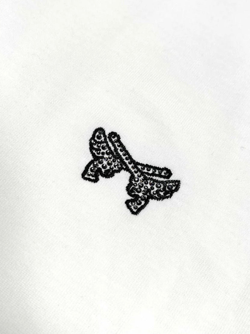 WING CROSSGUN EMBROIDERY T-SHIRT