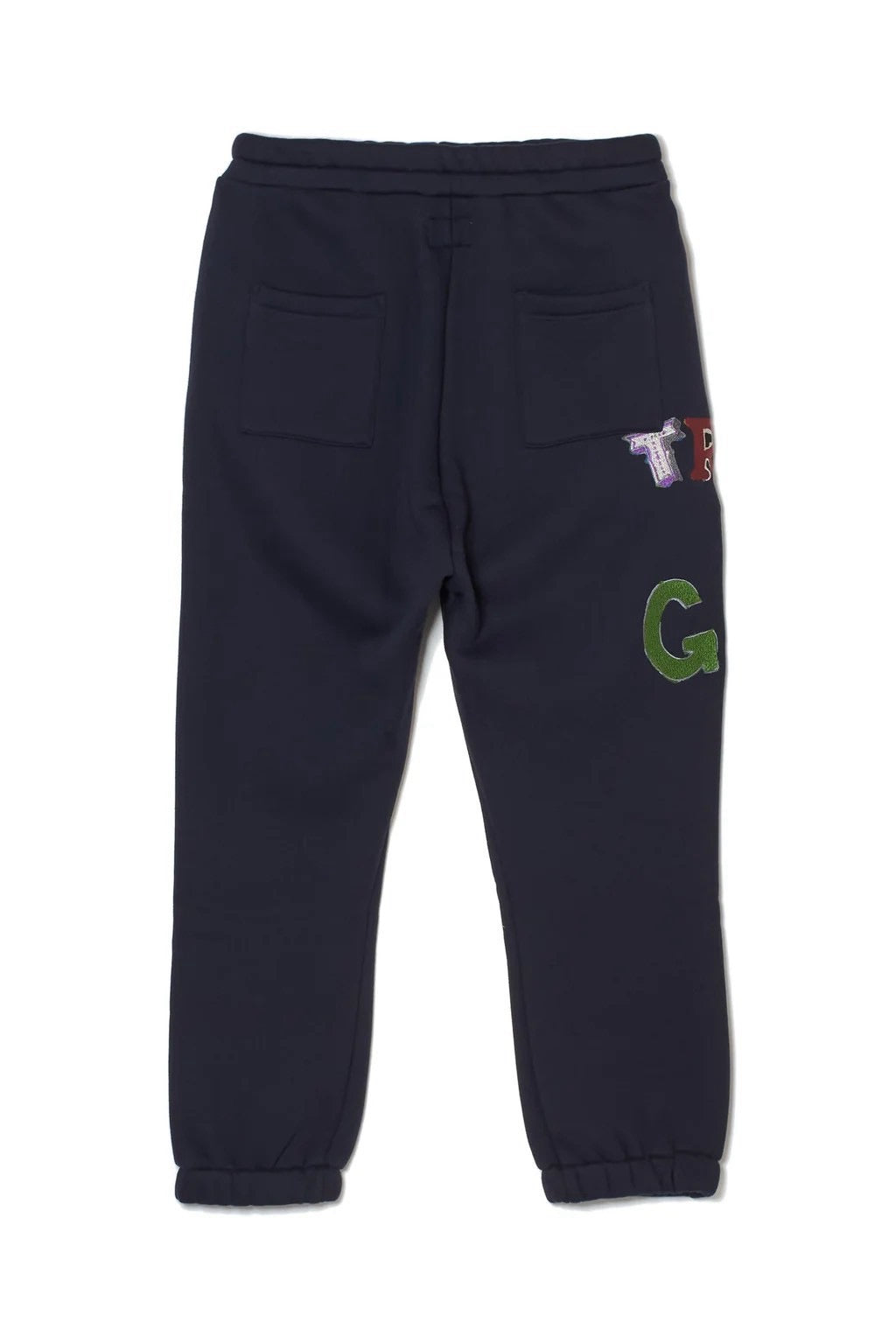 TRUST IN GOD EMBROIDERY SWEAT PANTS/NAVY