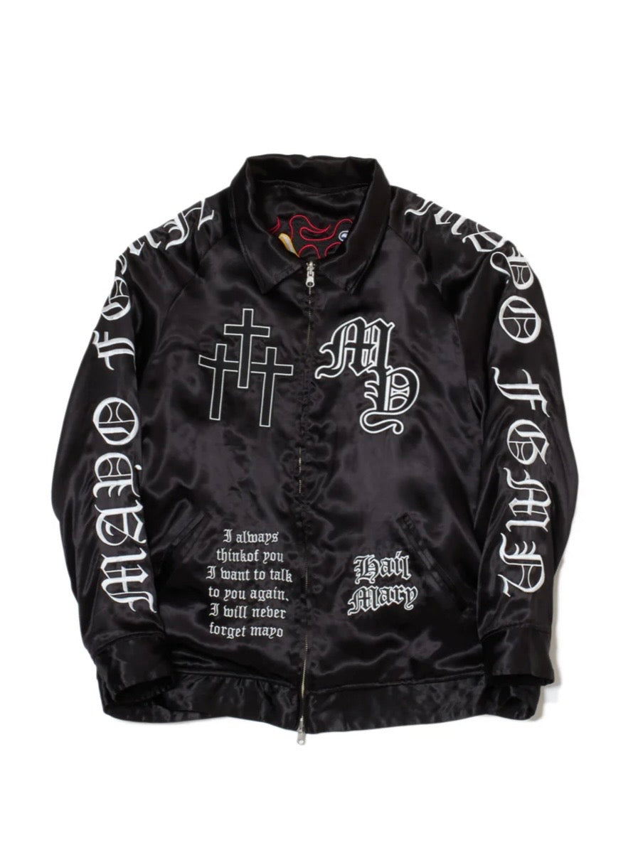 MAYO EMBROIDERY WITH COLLAR REVERSIBLE SOUVENIR JKT