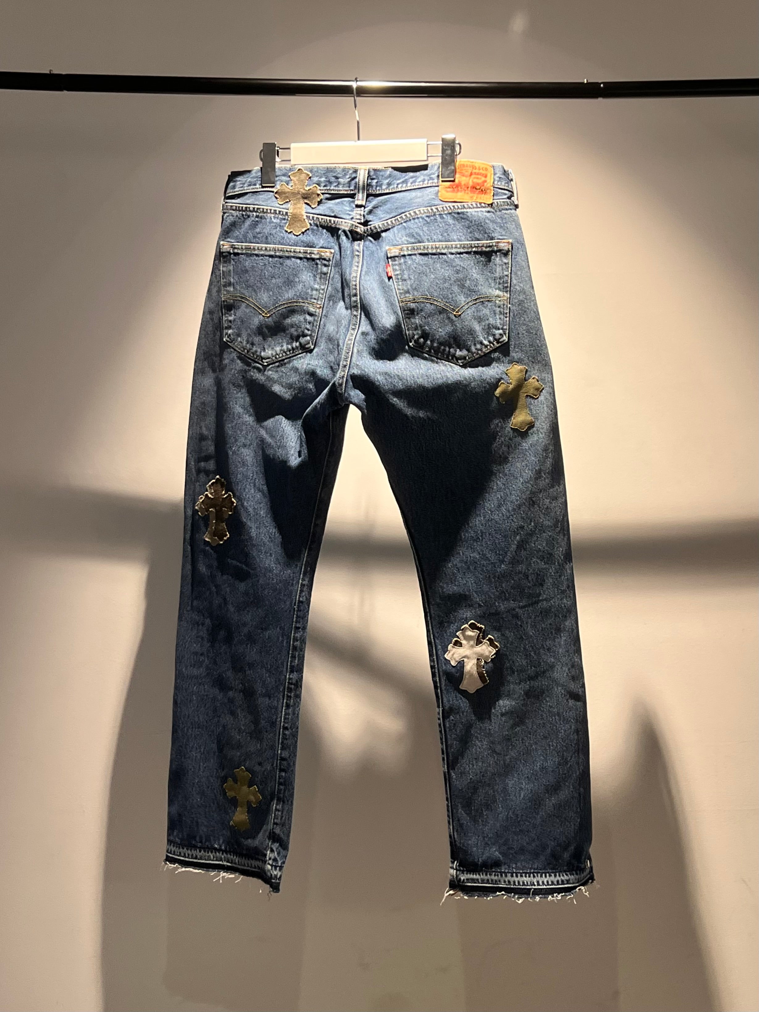REMAKE CROS PATCH 2WAY DENIM