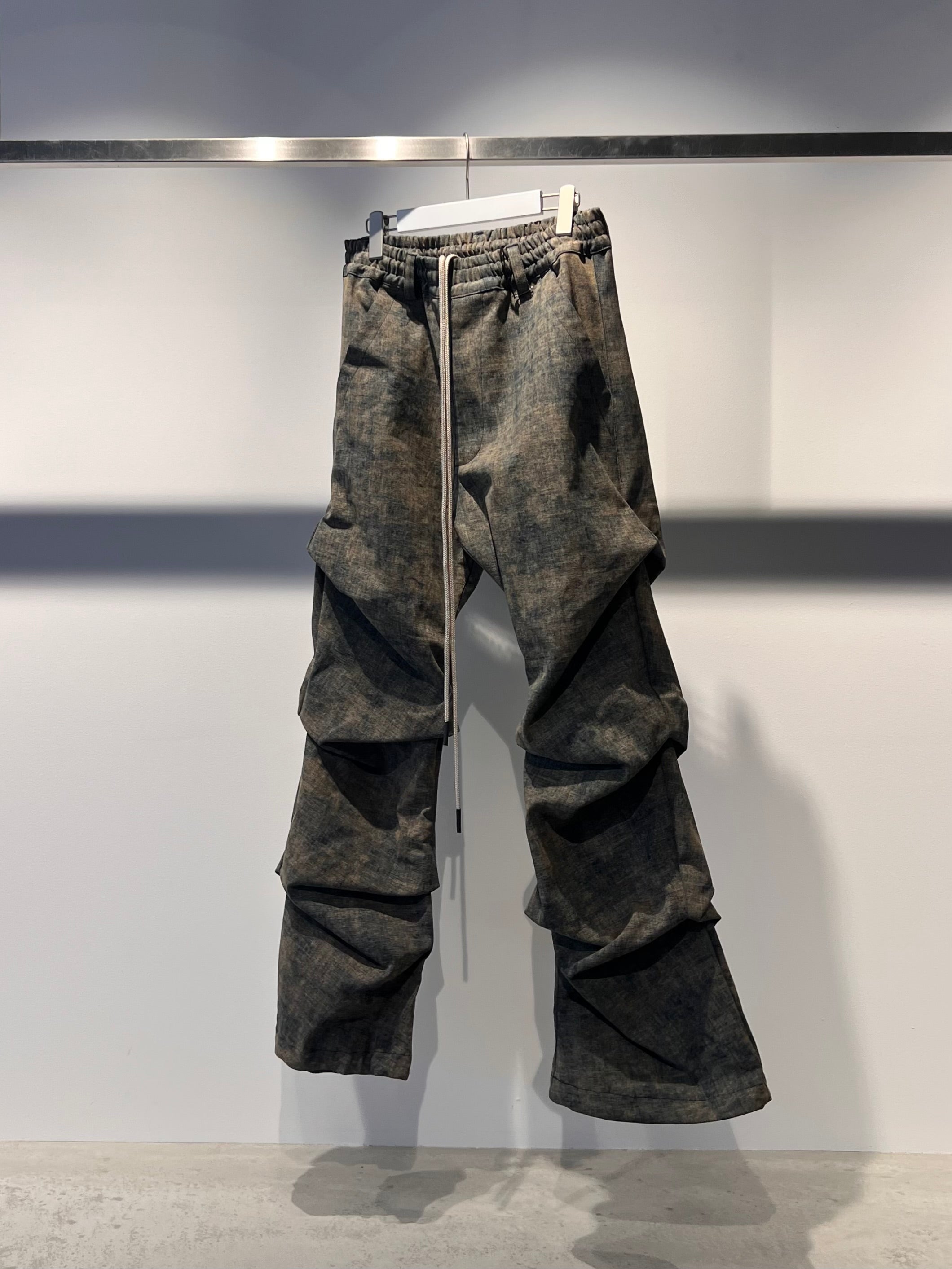 TUCK BOOTS CUT PT(STEEL BLUE)