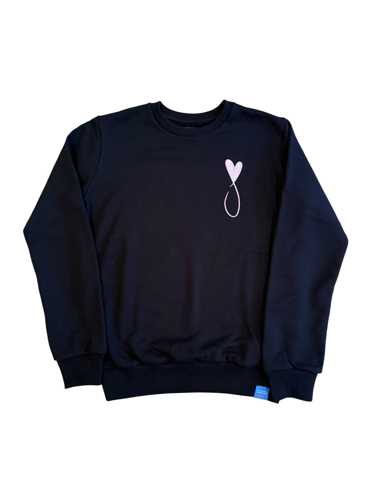 Tiphanie Big Logo Sweat/BLACK×PINK