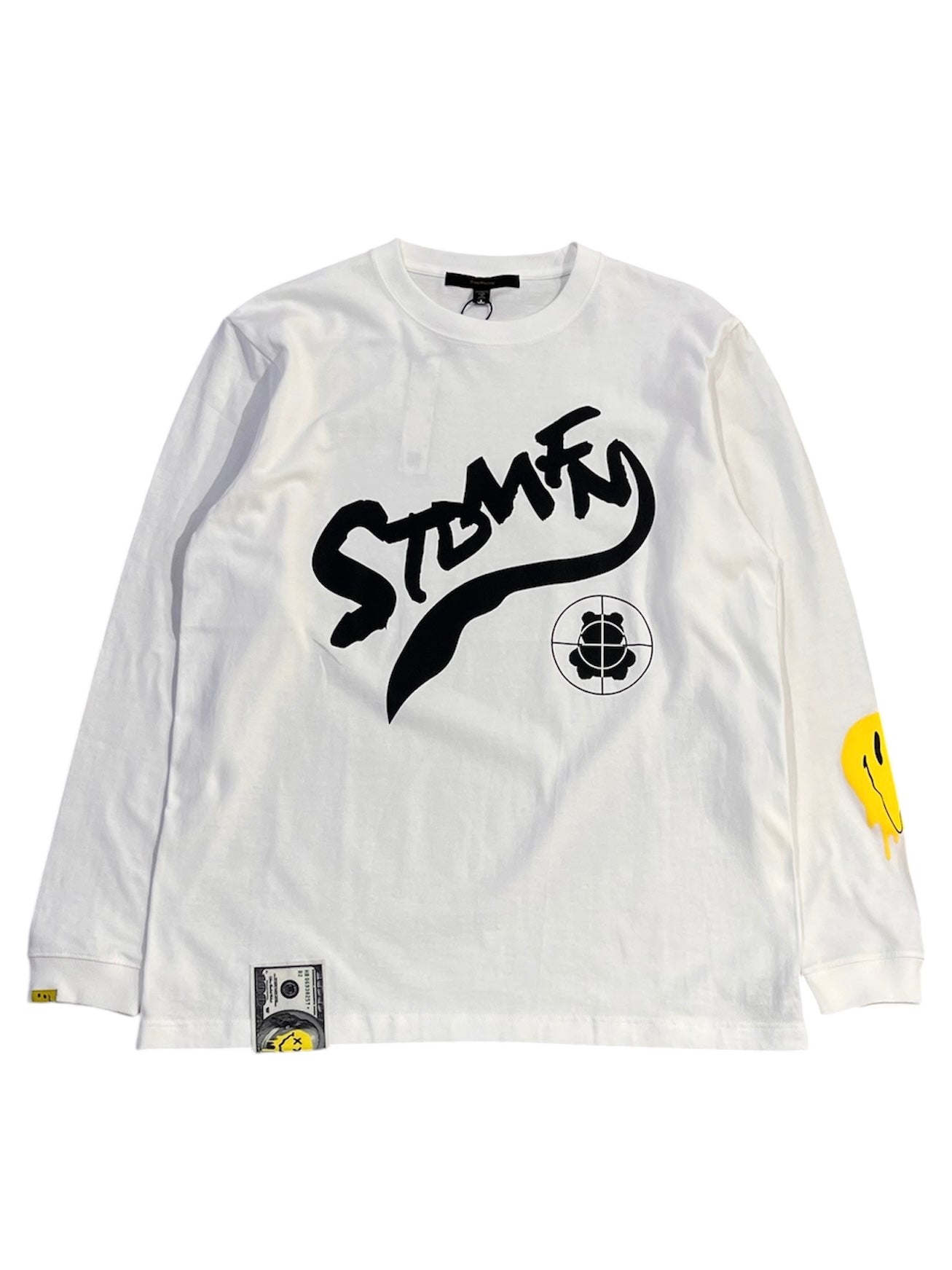 ウェービーロゴ&ドリップスマイル LSシャツ