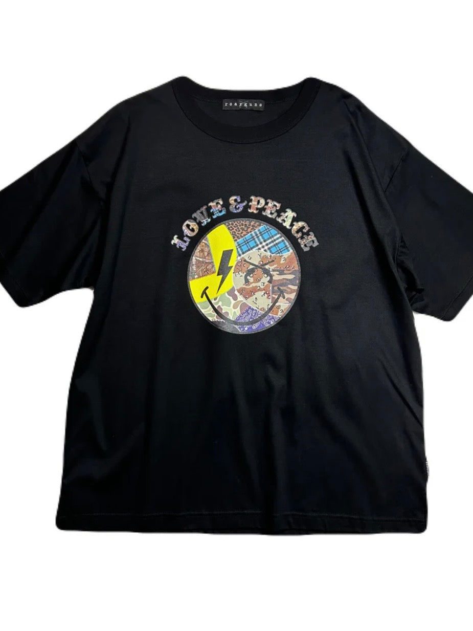 PATCHWORK SMILE T-SHIRT