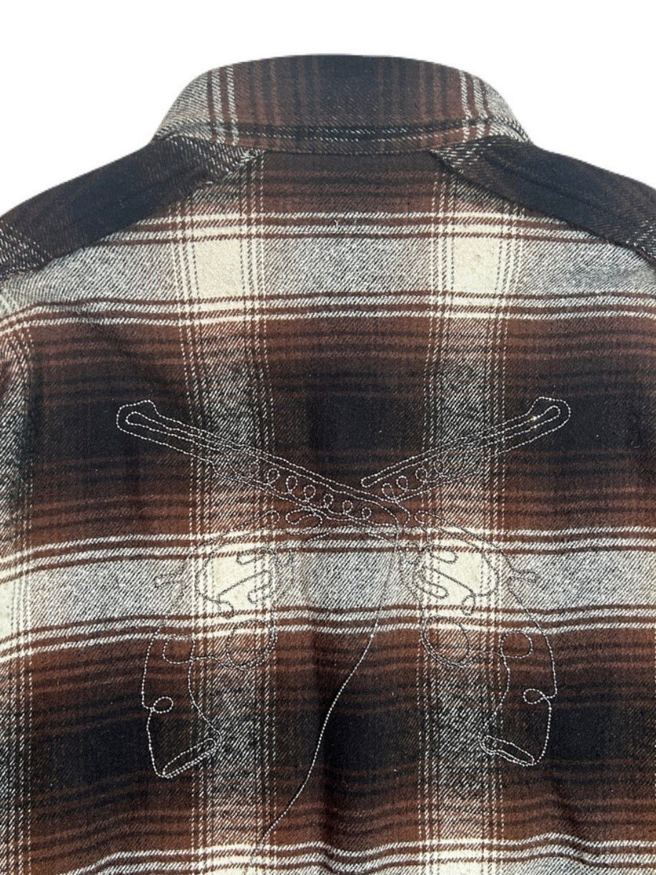 LIMITED EDITION COTTON SILK CHECK SHIRT