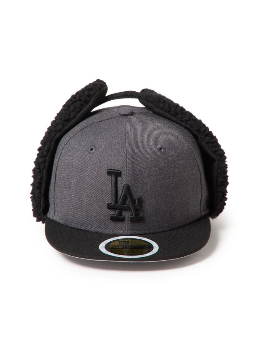 キッズ Kid's 59FIFTY Dog Ear ドッグイヤー ロサンゼルス・ドジャース ヘザーグラファイト/ブラック