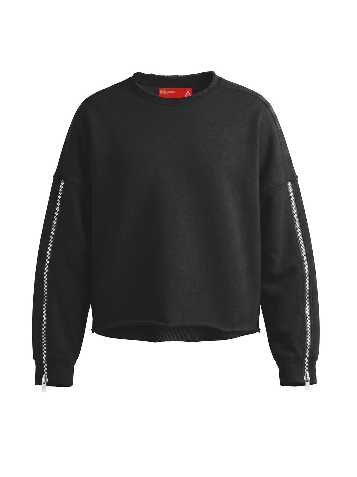 ZIPPER SWEAT(BLACK)