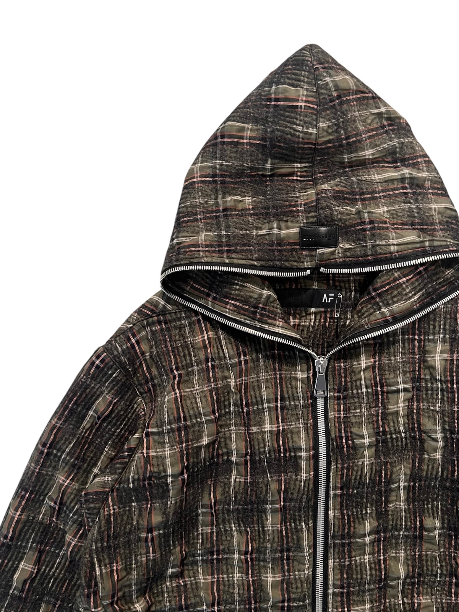 ZIPPER HOODED