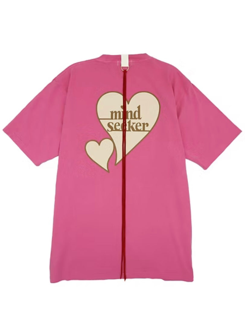 WHITE HEART LOGO PIGMENT TEE